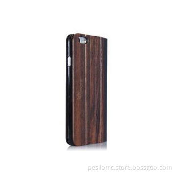 Luxury Green African Dois De Wood With Black PC Shell Cell